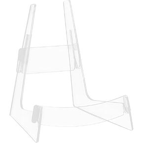 Acrylic Instrument Display Stand, Ukulele Violin Guitar Holder, Clear Organizer, Floor Mount, Portable, Easy Assembly in Kuwait