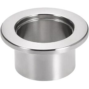 KF16 KF25 KF40 KF50 Vacuum Fittings KF Flange Weld Stub Joint 304 Stainless Steel Length 20 30 40 50mm(L 20MM,KF25 (OD28-ID25)_1 PC) in Kuwait