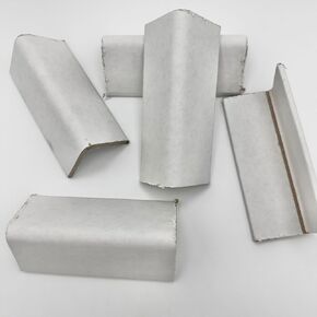 واقيات الحواف من الورق المقوى، باللون الأبيض، مقاس 2 × 2 بوصة × 48 بوصة، بسمك 5 مم، واقيات زوايا لحماية الشحن، وتثبيت الأحمال، وحماية منصة التحميل، 16 حزمة. أقوى in Kuwait