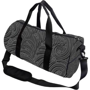 Gear Swirl Easy Clean Gym Bag For Men Oxford Tote Bags Adjustable Shoulder Strap, Convertible Carry Backpack Goth Gym Bag For Workout Weekender Accessories Women in Kuwait