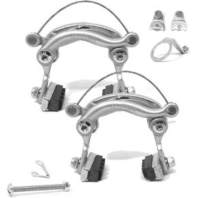 cyclingcolors Brake Caliper Bicycle Aluminium Zeus 2000 Traditional Cycle Vintage Hiker Complete Front Rear in Kuwait