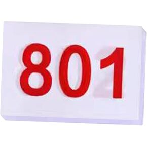 Running Bib Numbered Bibs Reusable Washable Numbers Sports Bib for Basketball, Gymnastics, Race Events, 801 to 900 in Kuwait