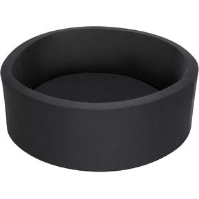 TRENDBOX Foam Ball Pit, 36" x 12" Indoor Outdoor Soft Round Ball Pool Playpen Ideal Gift Toy for Babies Kids and Toddler Children (No Balls) - Light Gray in Kuwait