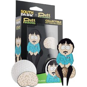 أداة إصلاح ديفوت الجولف المرخصة رسميًا من ساوث بارك للاعبي الجولف مع منشفة، وعلامة كرة مغناطيسية قابلة للإزالة، ومشبك قبعة وقصدير قابل للجمع in Kuwait