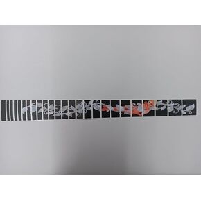 أبيض لؤلؤي - ملصق لاصق مرصع سكينز - يصل إلى 24 فريت - خشب الأبنوس الصناعي in Kuwait