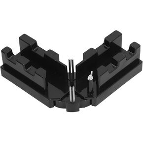 generic Mitre Measuring Cutting Tool 2-in-1 with Angle Measurement & Guide, Accurate Sawing Portable Mitre Cutting Tool, Accurate 85°-180° Range for Pipes, Baseboards & Carpentry in Kuwait