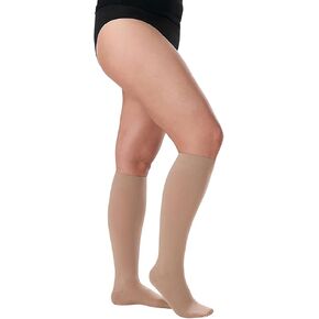 Juzo Dynamic 20-30 mmHg Compression Stockings, Knee High, 3.5 CM Silicone Band, Closed Toe | Compression Socks for Moderate Varicosities & Edema, Post-Op & Sclerotherapy in Kuwait
