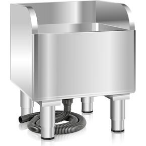 Commercial Floor Mop Sink，Stainless Steel Mop Service Basin，Floor Mount Mop Sink,Vertical industrial Sinks for balconies laundry rooms industries Restaurants (23.6"×16.1"×21.6"inch) in Saudi Arabia