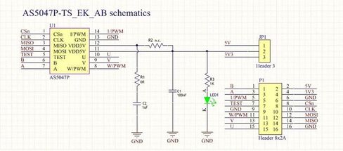 AS5047P Encoding Module Development Board SimpleFOC Encoding for Accurate Position Feedbacks Easy Integration in Saudi Arabia