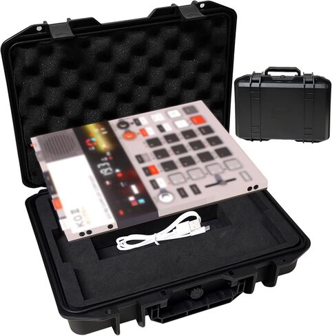 Hard Shell Case for Teenage Engineering EP-133 K.O. II/EP-1320, Hard Shell Travel Carrying Storage Case Equipped with Comfort Handle with Customizable Foam in Kuwait