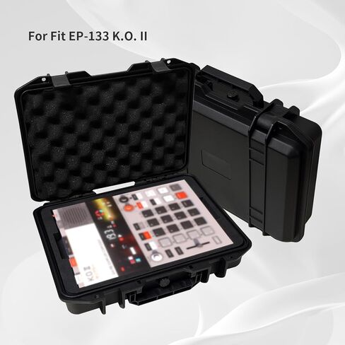 Hard Shell Case for Teenage Engineering EP-133 K.O. II/EP-1320, Hard Shell Travel Carrying Storage Case Equipped with Comfort Handle with Customizable Foam in Kuwait