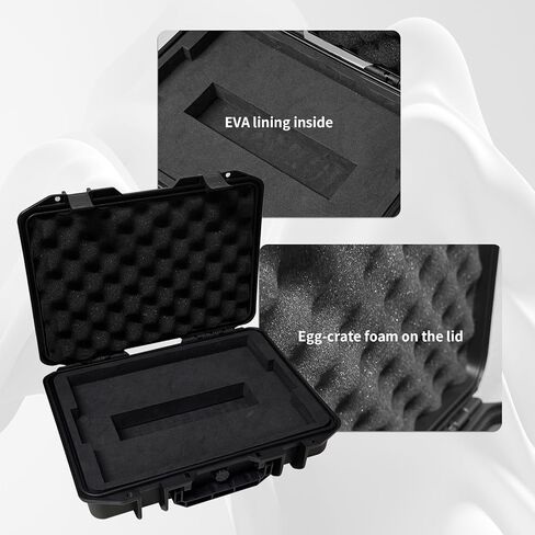 Hard Shell Case for Teenage Engineering EP-133 K.O. II/EP-1320, Hard Shell Travel Carrying Storage Case Equipped with Comfort Handle with Customizable Foam in Kuwait