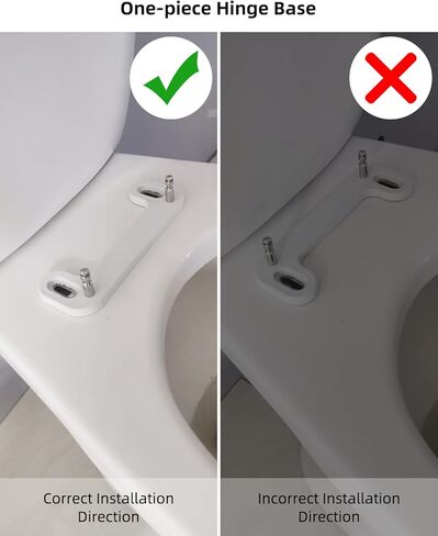 مقعد مرحاض Hibbent ممتاز ممدود مع إغلاق هادئ، نقرة واحدة للتحرير السريع، مصدات مقعد تركيب غير قابلة للانزلاق، مقعد وغطاء مرحاض بطيء، تنظيف باللون الأبيض in Kuwait