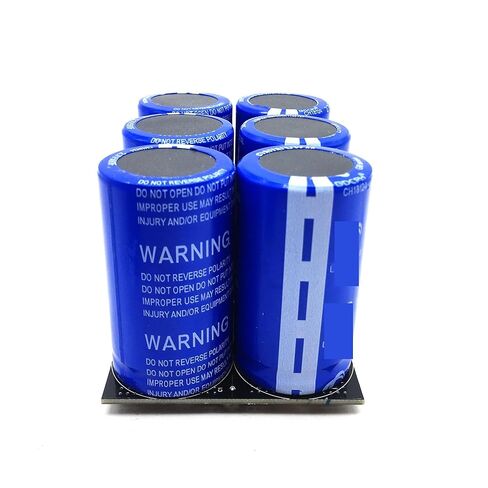 16V83F وحدة مقوم السيارات ذات المكثف الفائق 2.7V500F مع لوحة حماية الجهد in Kuwait