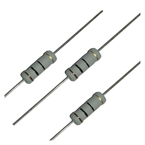 10 5W 5٪ مقاومات فيلم الكربون 2R2 22R 220R 2K2 22K 220K 2.2 22 220 RK أوم 1R-1M 2.2R 2.2Ohm 22Ohm 220Ohm 2.2KOhm 22KOhm (CF 5W 390R 10 قطعة) in Kuwait