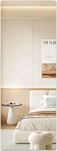 ورقة مرآة ذاتية اللصق من الأكريليك للجدار، بلاط مرآة بلاستيكي غير زجاجي لسلامة الأطفال للجدار مقاس 20 × 57 بوصة 4 قطع in Kuwait