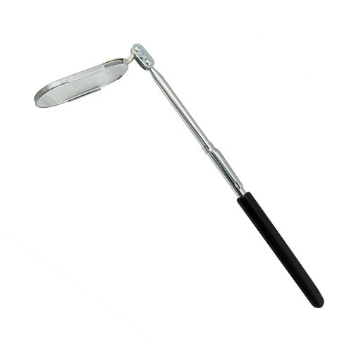 مرآة فحص بجيب بيضاوي من Ullman B-2، مرآة فحص بطول 2 بوصة × عرض 1 بوصة، الطول الإجمالي 8-1/2 بوصة in Kuwait