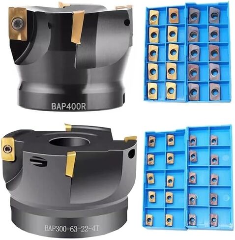 Milling Cutter Bar 90° Right-Angle BAP300R BAP400R Face Milling Cutter Head Tools + Insert APMT1135 APMT1604(BAP300R-50-22-5T) in Saudi Arabia