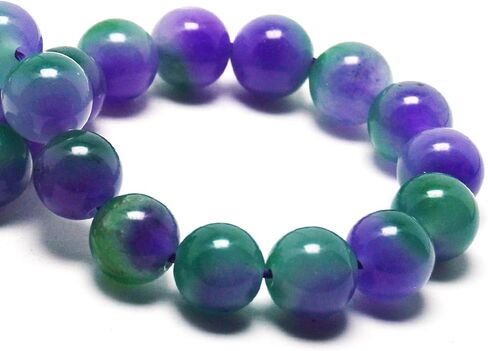 Natural Stone Beads Gemstone Beads for Jewelry Making - Crystal Beads for Bracelets, 8mm Beads Round Loose Beads(44-47pcs, 8mm, Pink Jade) in Saudi Arabia