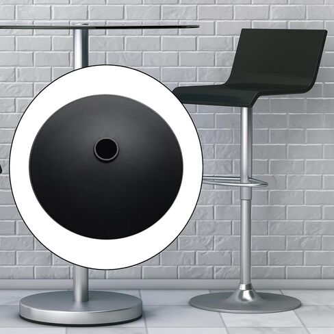 Replacement Base for Pub Bar Stool, Versatile Chair Chassis for Dining Areas, Black in Saudi Arabia