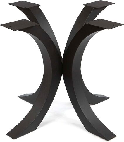 RUSTY DESIGN Curve Butterfly Shaped Round Dining Table Legs Base #ST3011 in Saudi Arabia