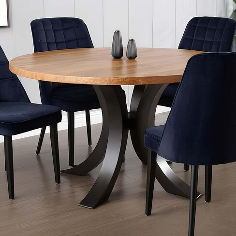 RUSTY DESIGN Curve Butterfly Shaped Round Dining Table Legs Base #ST3011 in Saudi Arabia