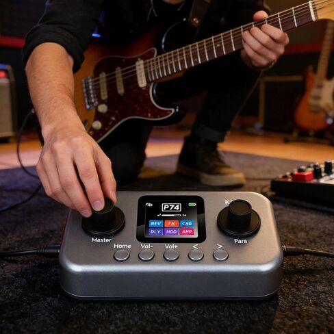 Professional Electric Bass Guitar Effects Processor Equalizers and Advanced Noise Reduction for Superior Sound Qualit in Saudi Arabia
