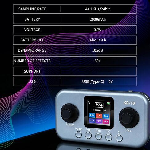 Professional Electric Bass Guitar Effects Processor Equalizers and Advanced Noise Reduction for Superior Sound Qualit in Saudi Arabia
