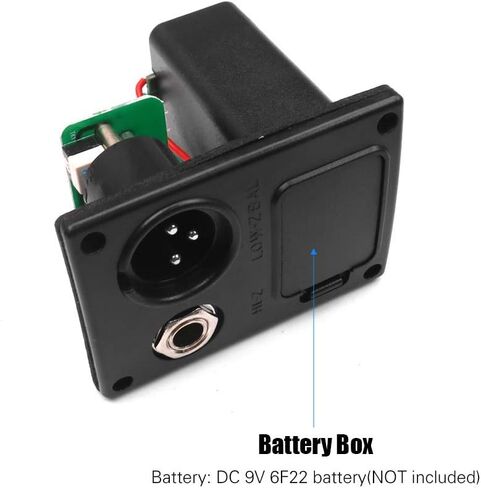 5 Band Pickup Equalizer Volume Control for Electric Box Guitar with LCD Display Great Tone and Pickup Range Amplification in Saudi Arabia