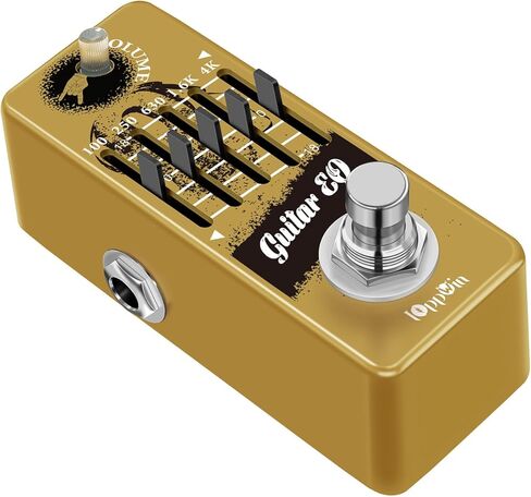 5-Band Guitar Graphic Equalizer Pedal & DC 9V Guitar Pedal Power Supply Adapter in Kuwait