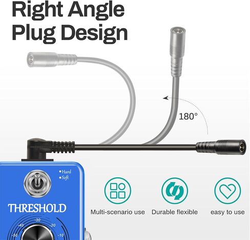 5-Band Guitar Graphic Equalizer Pedal & DC 9V Guitar Pedal Power Supply Adapter in Kuwait