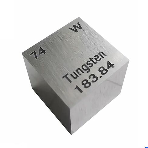 Tungsten Cubes Metal Density Cubes Pure 99.95% for Element Collections Lab Experiment (W 0.39Inch) in Kuwait