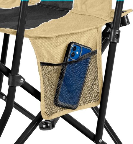 FANMATS NCAA Colorado Buffaloes Hard Arm Chair – Steel Frame with Double Layered Polyester | Team Color | Mesh Cup Holders in Saudi Arabia