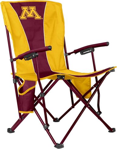 FANMATS NCAA Minnesota Golden Gophers Hard Arm Chair – Steel Frame with Double Layered Polyester | Team Color | Mesh Cup Holders in Saudi Arabia