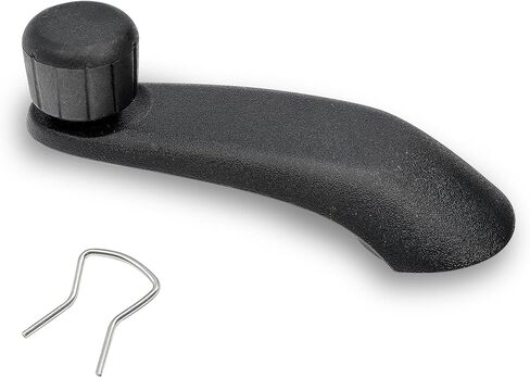 82824 Window Crank Handle Compatible with Select Chevrolet/GMC Isuzu,Oldsmobile,Saturn Models, Black (1) in Saudi Arabia