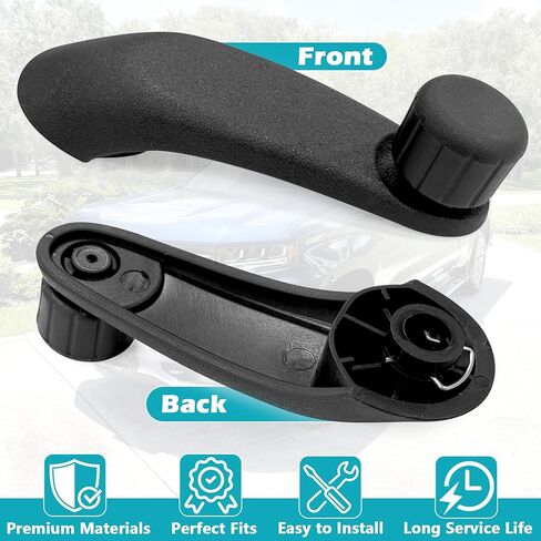 82824 Window Crank Handle Compatible with Select Chevrolet/GMC Isuzu,Oldsmobile,Saturn Models, Black (1) in Saudi Arabia