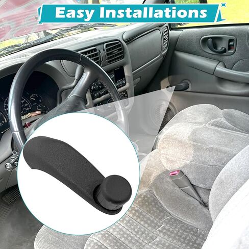 82824 Window Crank Handle Compatible with Select Chevrolet/GMC Isuzu,Oldsmobile,Saturn Models, Black (1) in Saudi Arabia