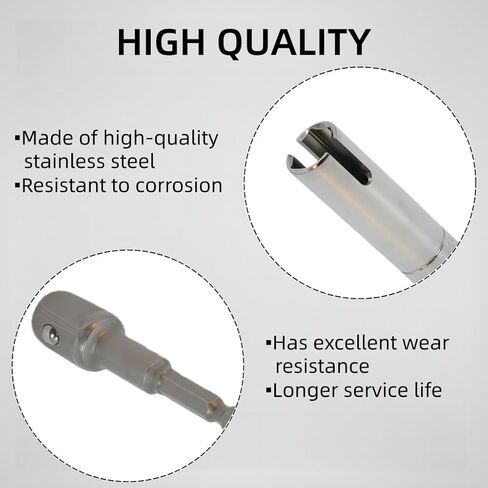 Camper Trailer Crank Handle Drill Bit Kit Fits for Coleman Fleetwood Pop Up Crank Handles Replacement 3/8" Socket Popup Replacement Cranks Handle RCKIM00146 in Saudi Arabia