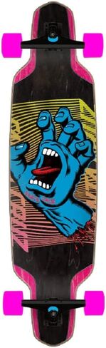 Santa Cruz Split Hand Drop Down Cruiser Skateboard, 9.5"x37.5" in Saudi Arabia