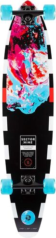 Sector 9 Longboards Cosmos Cutback Fiberglass Complete Cruiser Skateboard 8.365" x 37.5" in Saudi Arabia