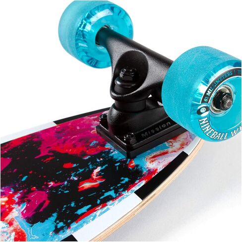 Sector 9 Longboards Cosmos Cutback Fiberglass Complete Cruiser Skateboard 8.365" x 37.5" in Saudi Arabia