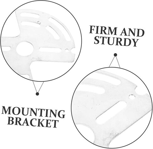 2sets Ceiling Mount Light Fixture Bracket Mounting Plate Easy Install DIY Light Tools in Saudi Arabia