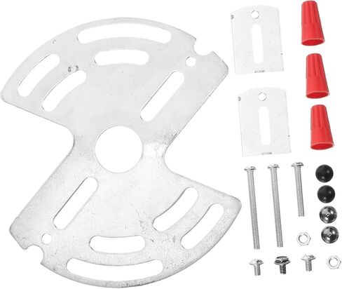 2sets Ceiling Mount Light Fixture Bracket Mounting Plate Easy Install DIY Light Tools in Saudi Arabia