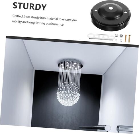 Ceiling Canopy Plate for Chandelier and Pendant Lights Ceiling Cover Plate Lighting Accessory in Saudi Arabia
