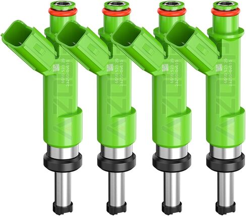 Performance Fuel Injectors For Ford Mustang F150 Explorer Edge Flex 2011 2012 2013 2014 2015 2016 2017 2018 2019, For Lincoln MKX V6 3.5L 3.7L 2011-2018, # 0280158191, 4 Holes, Set of 6 in Kuwait