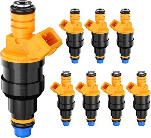 Performance Fuel Injectors For Ford Mustang F150 Explorer Edge Flex 2011 2012 2013 2014 2015 2016 2017 2018 2019, For Lincoln MKX V6 3.5L 3.7L 2011-2018, # 0280158191, 4 Holes, Set of 6 in Kuwait