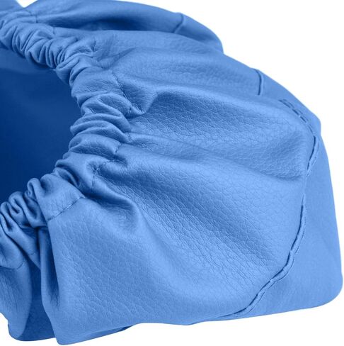 طقم أغطية كراسي الأسنان مكون من 4 قطع - جلد بولي يوريثان بالكامل، حافظة واقية مقاومة للماء ومرنة لمعدات طبيب الأسنان (متوسط ​​الحجم، أزرق ليك) in Kuwait