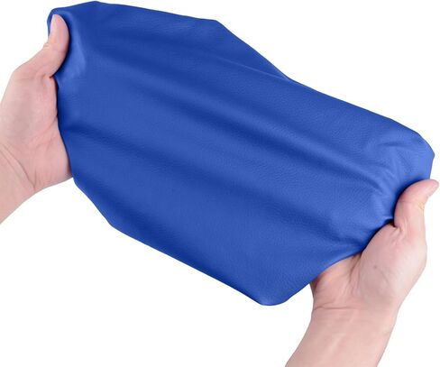 طقم أغطية كراسي الأسنان مكون من 4 قطع - جلد بولي يوريثان بالكامل، حافظة واقية مقاومة للماء ومرنة لمعدات طبيب الأسنان (متوسط ​​الحجم، أزرق داكن) in Kuwait