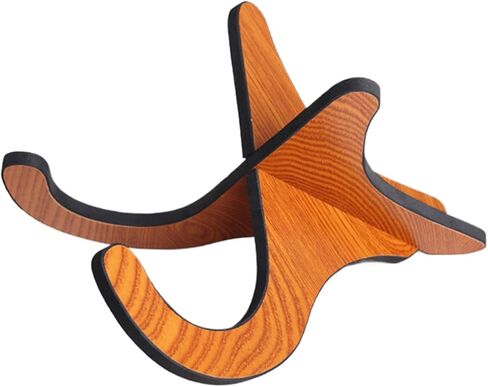 Ukulele Stand Vertical - 21-26 Inch Wood PVC Detachable Rack | Non Slip Instrument Support | Portable Display Holder For Stage Performance Classroom Studio Home Beginner Travel Guitar Mandolin Banjo in Saudi Arabia