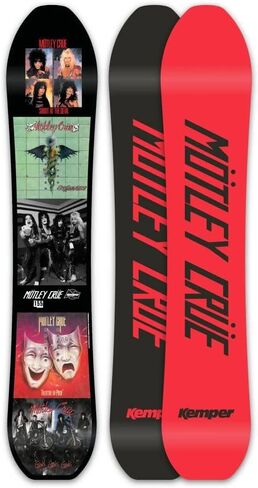 Kemper Unisex Freestyle Motley Crüe Snowboard in Saudi Arabia